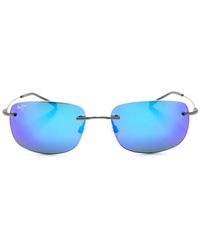 Maui Jim - Ohai Square-Frame Sunglasses - Lyst