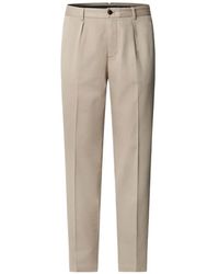Hackett - Sloane Pleated Trousers - Lyst