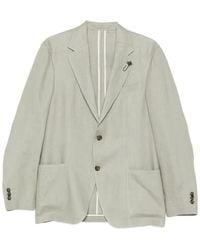 Lardini - Chaqueta Con Bolsillos De Parche - Lyst