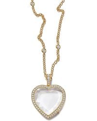 Loquet London - Eros Locket Chain Diamond Necklace - Lyst
