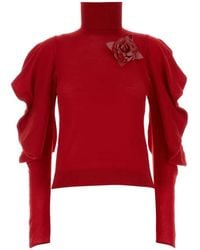 Blumarine - Wool Sweater - Lyst