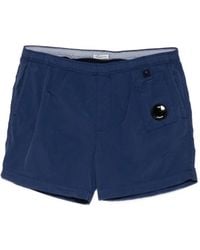 C.P. Company - Flatt Nylon Lens Swim Shorts - Lyst