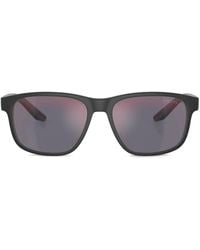 Prada Linea Rossa - Square-Frame Sunglasses - Lyst