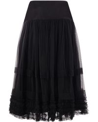 Molly Goddard - Layered A-line Tulle Skirt - Lyst