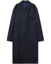 Paltò - Trench Luca À Boutonnière Croisée - Lyst
