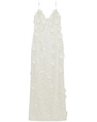 Jonathan Simkhai - Maven Floral-Raffia Slim-Fit Maxi Dress - Lyst