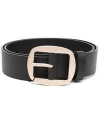 Dolce & Gabbana - Logo-Engraved-Buckle Leather Belt - Lyst