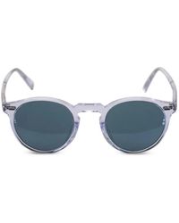 Oliver Peoples - Round-Frame Sunglasses - Lyst