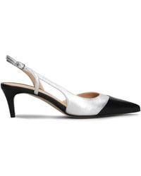 The Seller - Escarpins En Cuir À Bride Arrière - Lyst