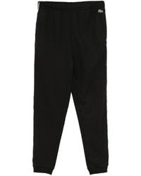 Lacoste - Logo-Trim Cotton Track Pants - Lyst