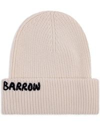 Barrow - Embroidered-Logo Beanie Hat - Lyst