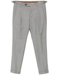 Berwich - Retro Tapered-Leg Side-Adjuster Trousers - Lyst