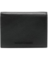 Emporio Armani - Leather Wallet - Lyst