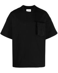 Jil Sander - Patch-pocket Cotton T-shirt - Lyst