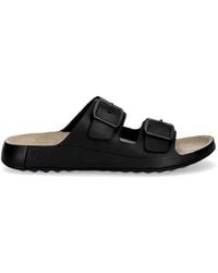 Ecco - Sandalen Mit Schnallendetail - Lyst