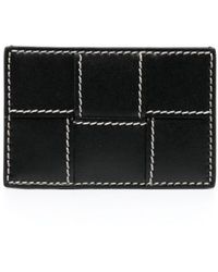 Bottega Veneta - Cassette Intrecciato-leather Cardholder - Lyst