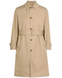 Lardini - Belted Coat - Lyst