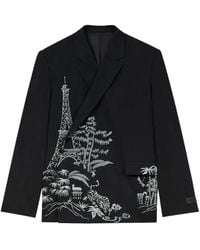 KENZO - Single-Breasted Blazer - Lyst