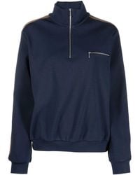 Tory Burch - Side-Stripe Detail Sweatshirt - Lyst