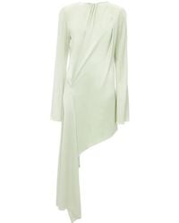 JW Anderson - Abito Asimmetrico A Maniche Lunghe - Lyst