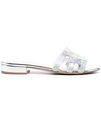 Le Silla - Cut-out Detail Sandals - Lyst