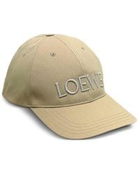 Loewe - Logo-Embroidered Baseball Cap - Lyst