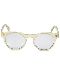 Eyevan 7285 - Luminous-E Round-Frame Sunglasses - Lyst