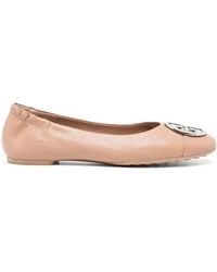 Tory Burch - Claire Cap-Toe Ballerina Shoes - Lyst