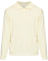 Lisa Yang - Button Long-Sleeve Polo Shirt - Lyst