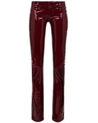 DSquared² - Glossy-Finish Trousers - Lyst
