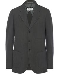 Maison Margiela - Cotton Silk Jacket - Lyst