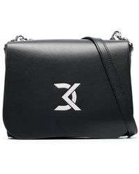 David Koma - Schultertasche Mit Logo-Schild - Lyst