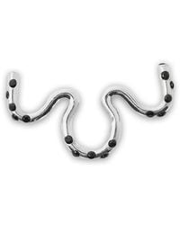 Sunnei - Crystal-Embellished Wavy Septum Ring - Lyst