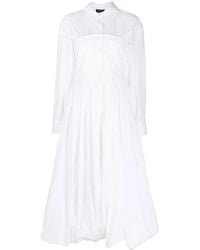 A.W.A.K.E. MODE - Corset-Style Shirt Dress - Lyst
