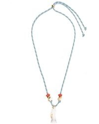 FLOWZE - X Collanine Colorate Shell-Pendant Necklace - Lyst