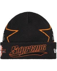 Supreme - X New Era Stars Beanie Hat - Lyst