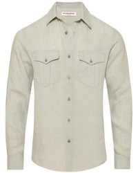 Orlebar Brown - Colburn Chest-Pocket Shirt - Lyst