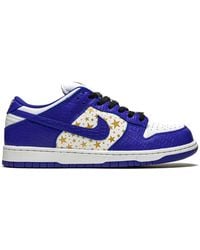 Nike - X Supreme Sb Dunk Low "Stars/Hyper" Sneakers - Lyst