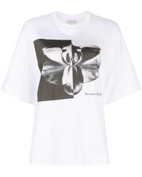 Alexander McQueen - T-shirt à imprimé photographique - Lyst