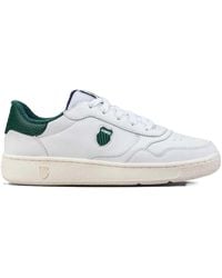 K-swiss - Sneakers Met Leren Vlakken - Lyst