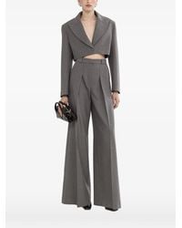 Nissa - Sequined Cropped Blazer - Lyst