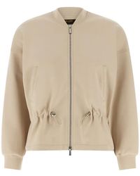 Moorer - Sweat À Col Montant Zippé - Lyst