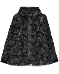 A Bathing Ape - Veste Zippée À Imprimé Camouflage - Lyst