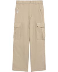 Chocoolate - Wide-leg Cotton Cargo Trousers - Lyst