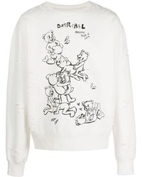 DOMREBEL - Tenderness Graphic-print Sweatshirt - Lyst