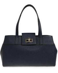 Furla - Large Amelia Leather Shoulder Bag - Lyst