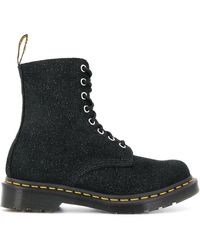 dr martens pascal croc black