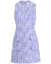 Cinq À Sept - Vestido corto de tweed - Lyst