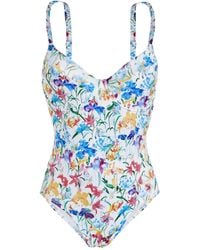 Vilebrequin - Leonita Happy Flowers-print Swimsuit - Lyst
