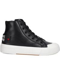 Love Moschino - Sneakers Con Applicazione Logo - Lyst